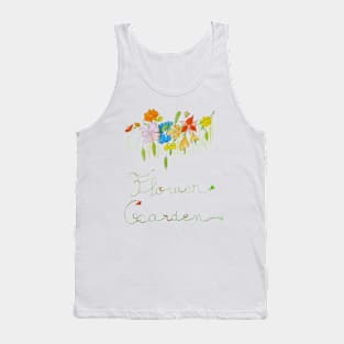 Flower garden Tank Top